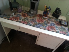 desk after